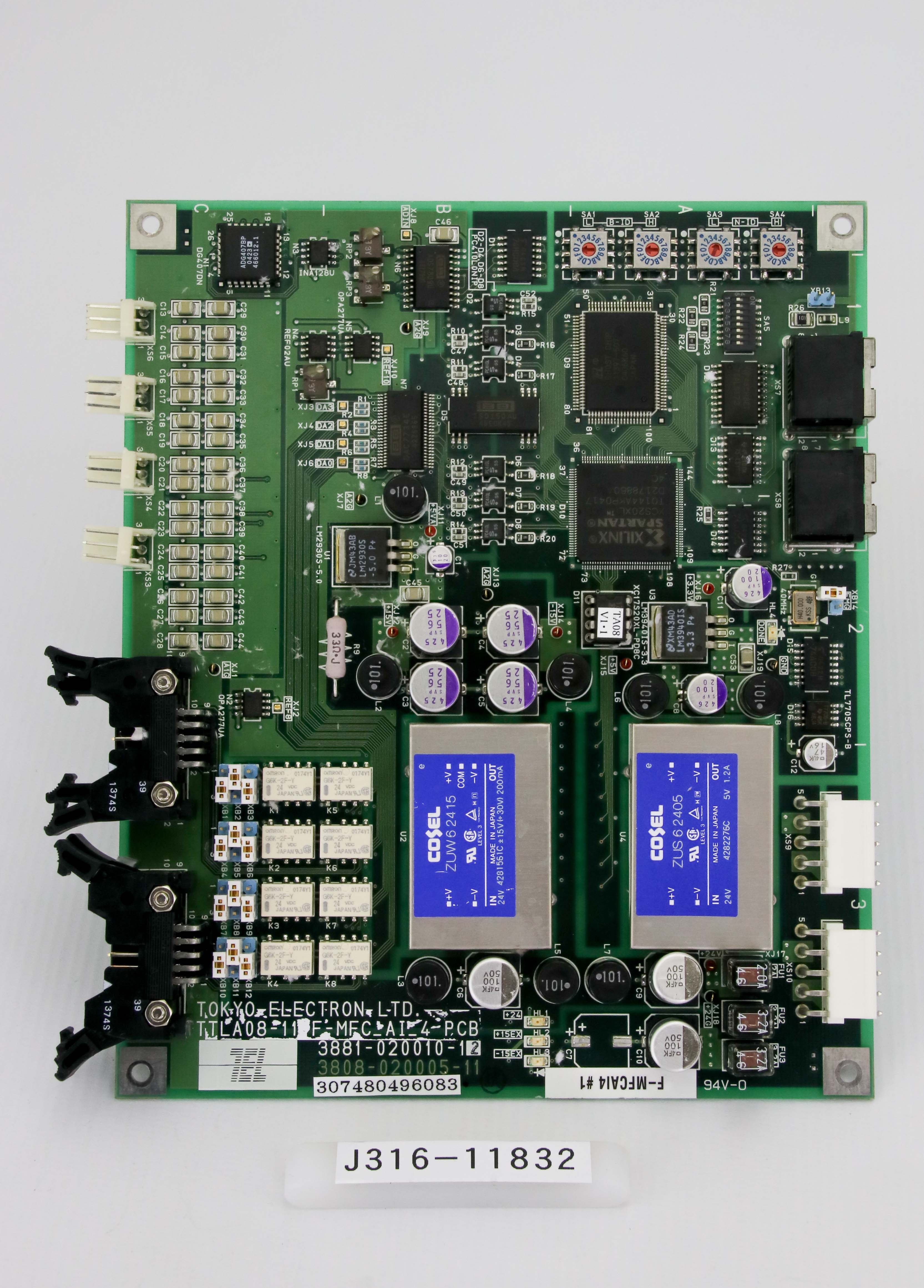 その他 Y 11832 TOKYO ELECTRON PCB TTLA08-11 F-MFC_AI_4, 3808-020005-11 3881